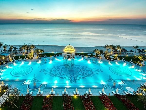 Beautiful Phu Quoc sunset at Vinpearl Phu Quoc Resort & Golf